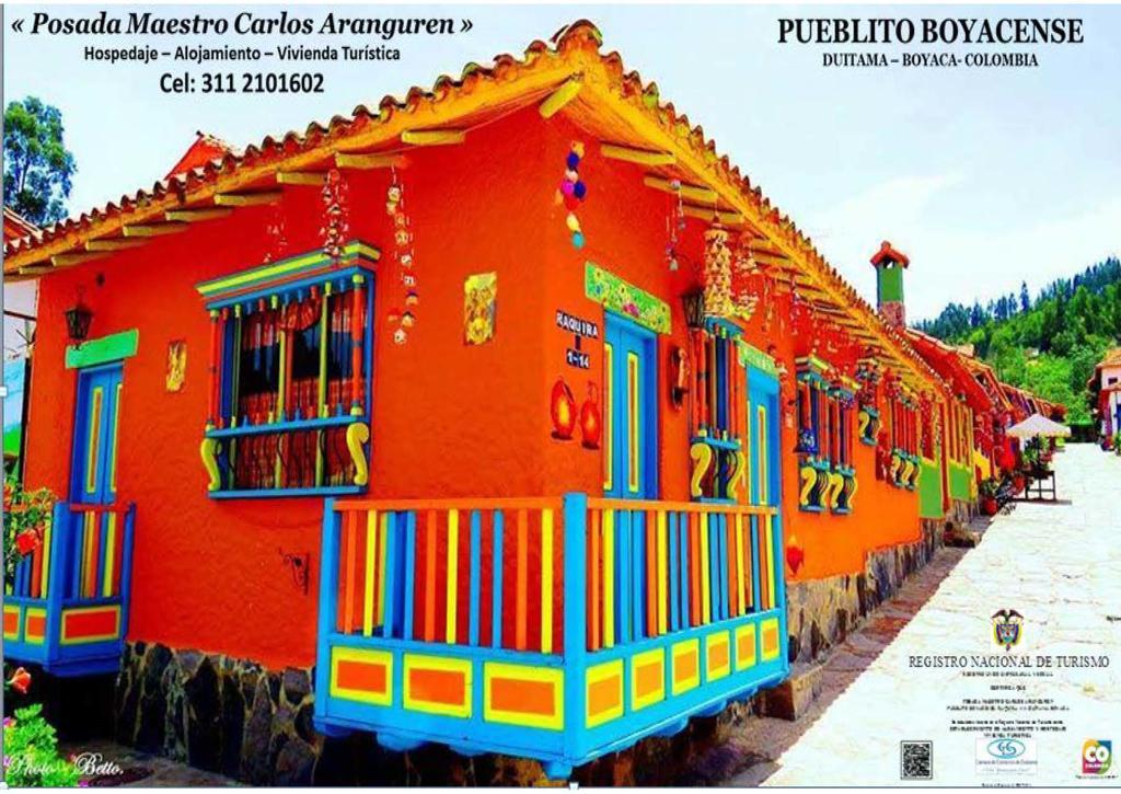 Casa Posada Maestro Carlos Aranguren Дуитама Екстериор снимка